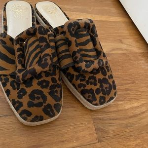 NWOT Vince Camuto Leopard Slide size 8.5